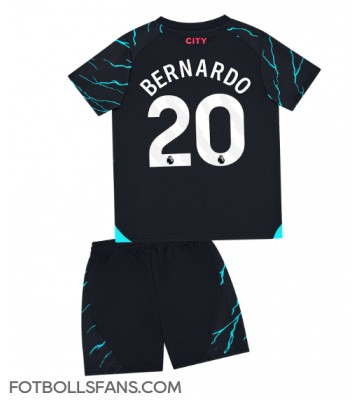 Manchester City Bernardo Silva #20 Replika Tredje Tröja Barn 2023-24 Kortärmad (+ Korta byxor)